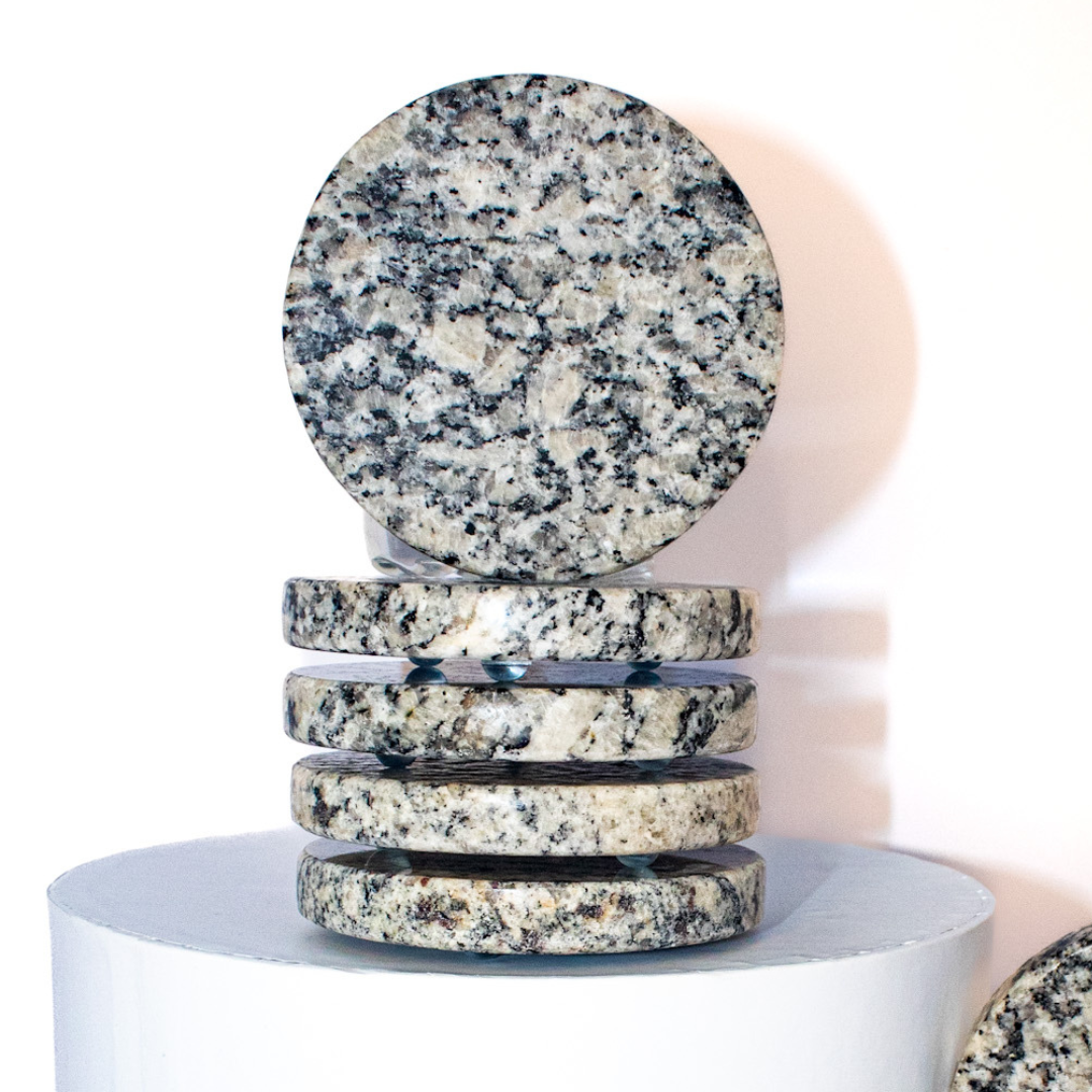 Posavasos de marmol (Set de 4)
