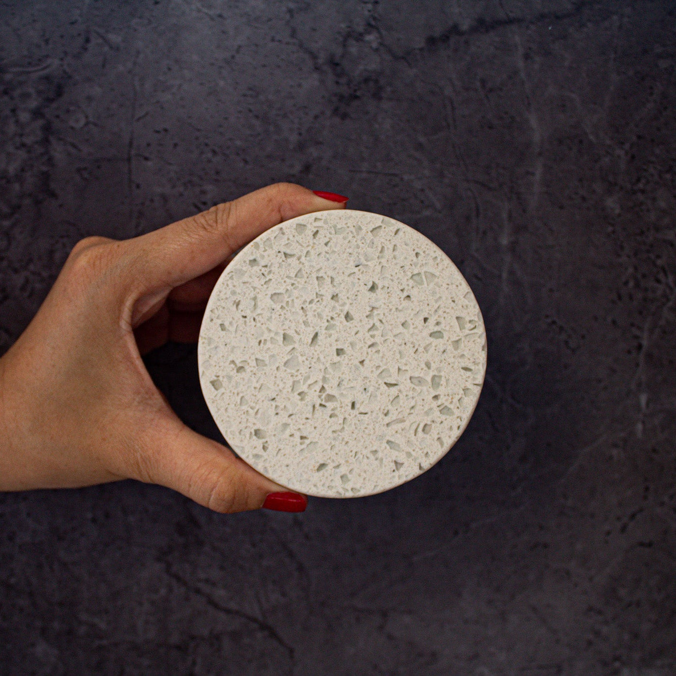 Posavasos de marmol (set de 6)