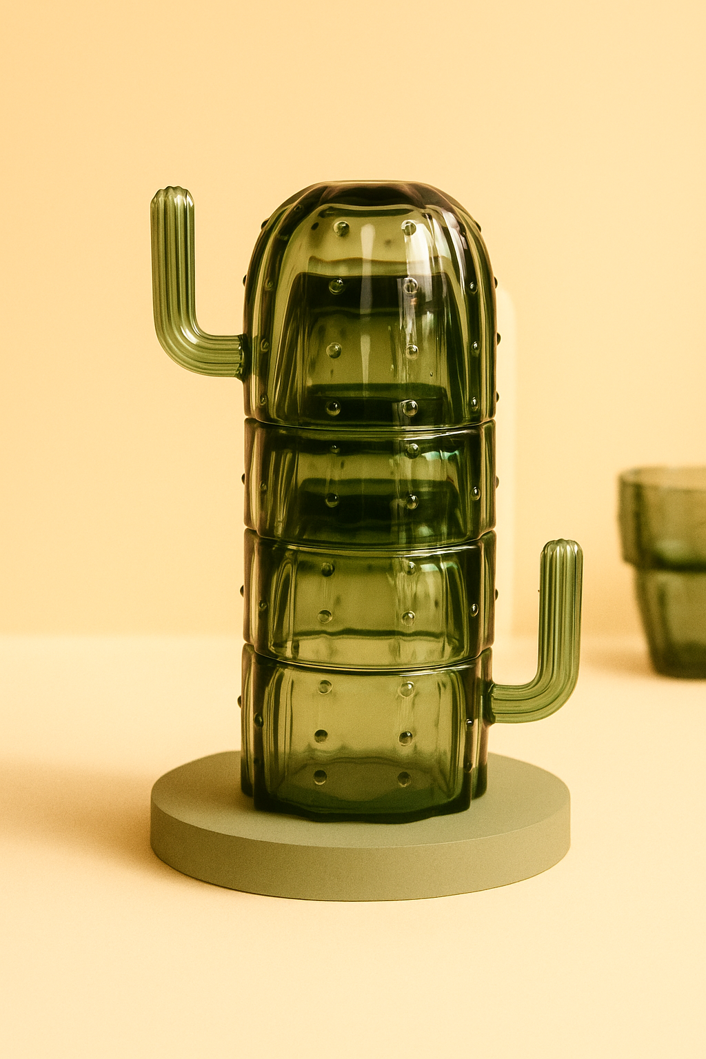 Set de tazas Cáctus